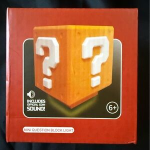 New Mini Question Block Light with Sound